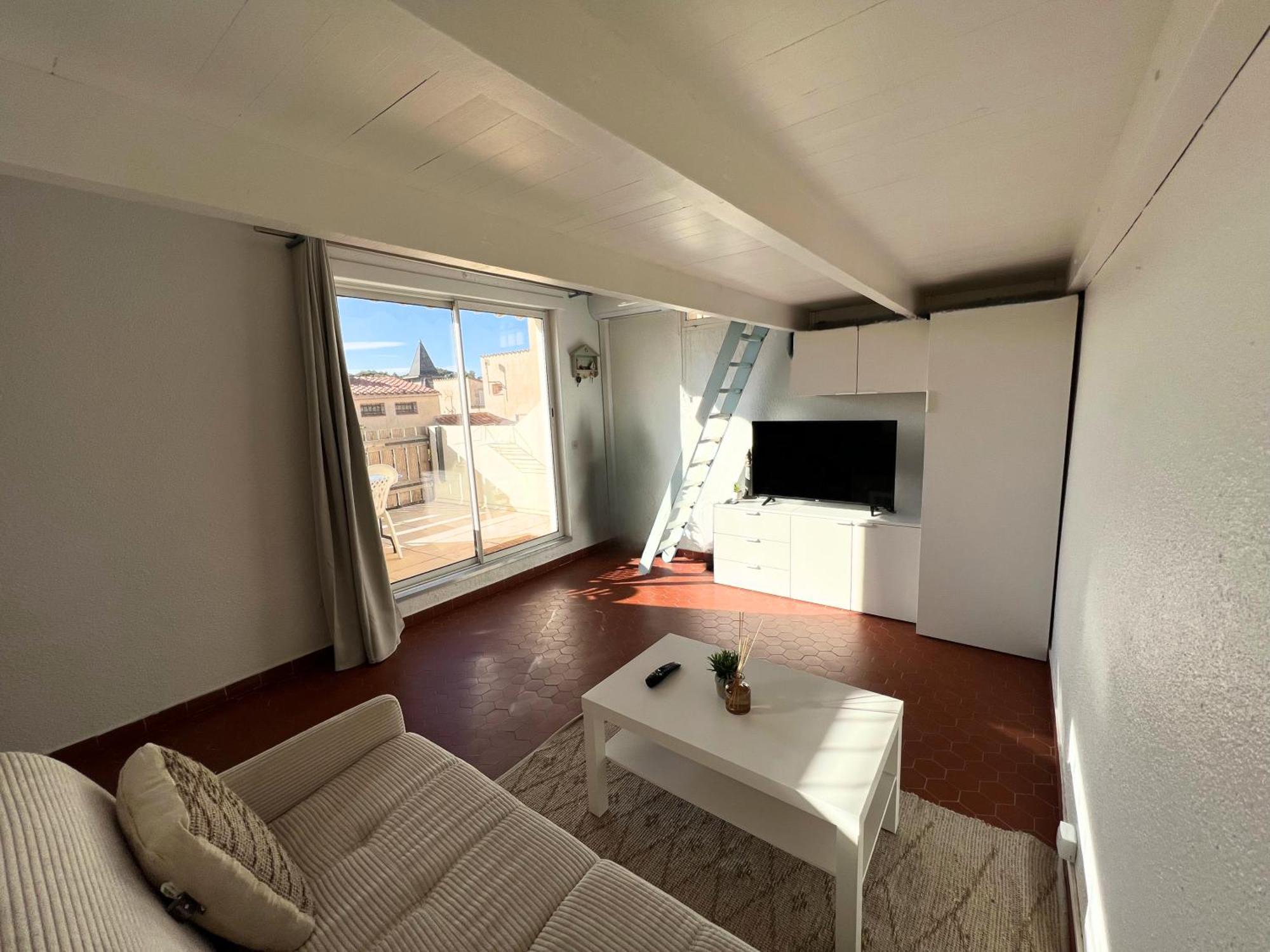 Appartement A 100M De La Plage - Terrasse & Parking Prive Le Barcarès Buitenkant foto